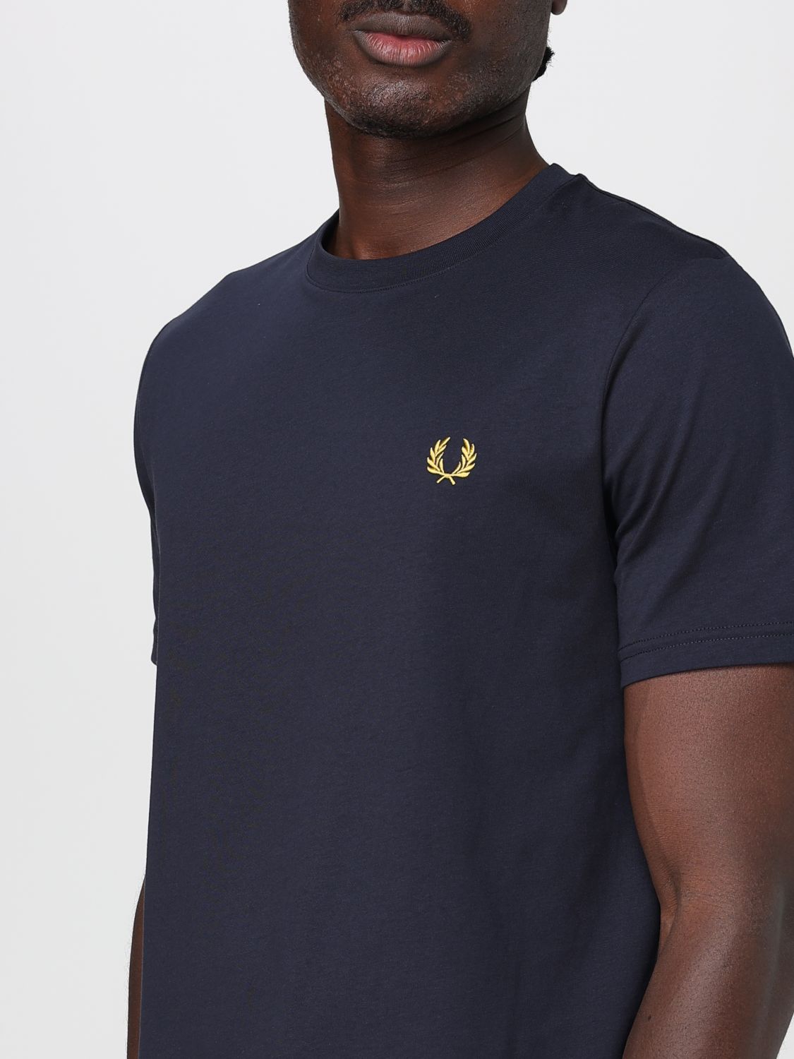 Fred Perry cotton T-shirt - Black