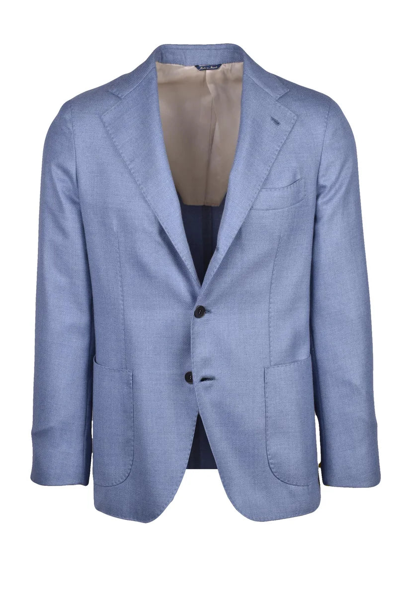 Wool Cashmere Jacket - Blue