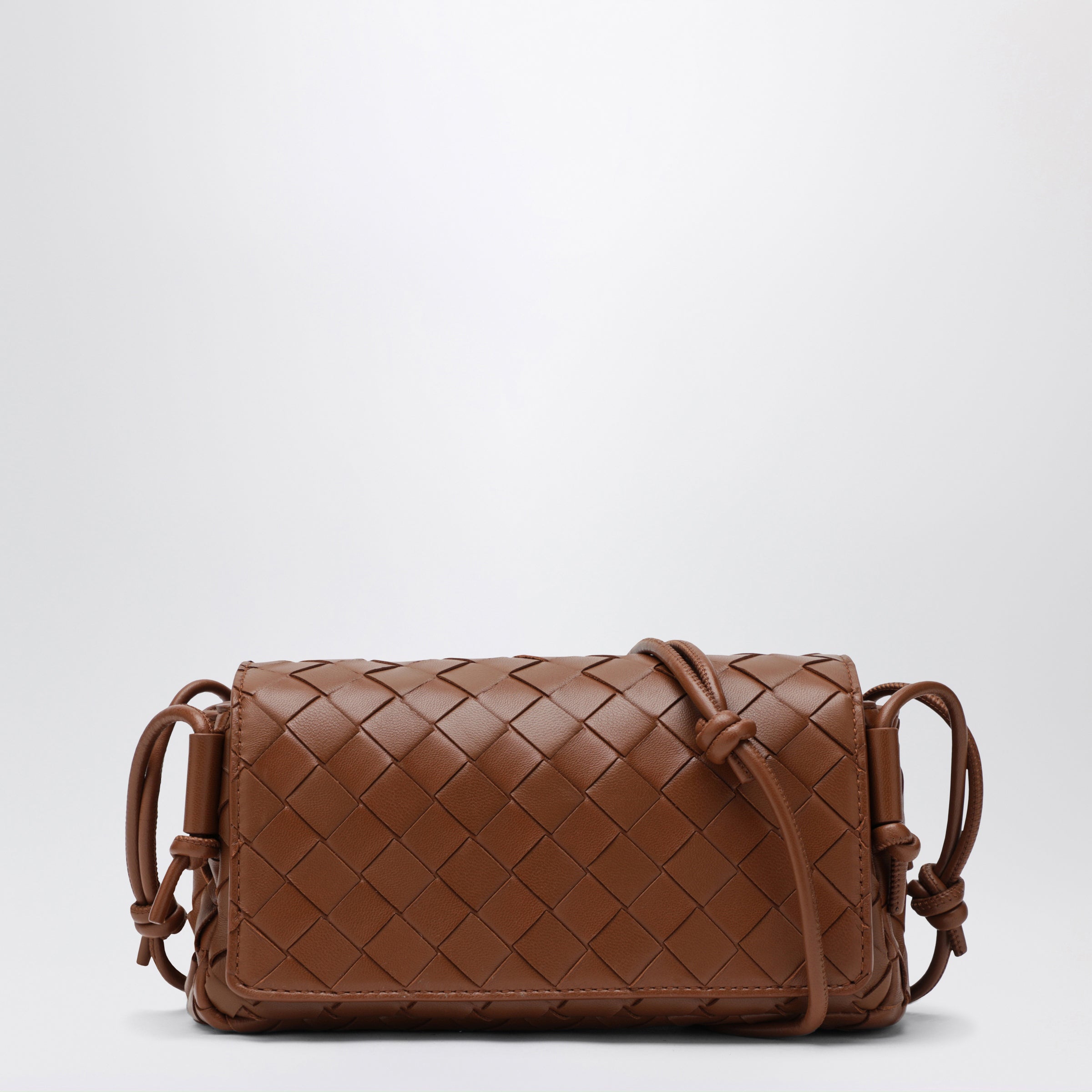 Brown Intrecciato Notturno Bag
