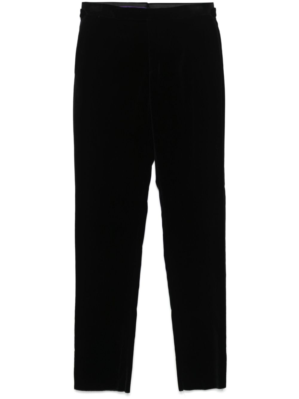 Velvet trousers - Black