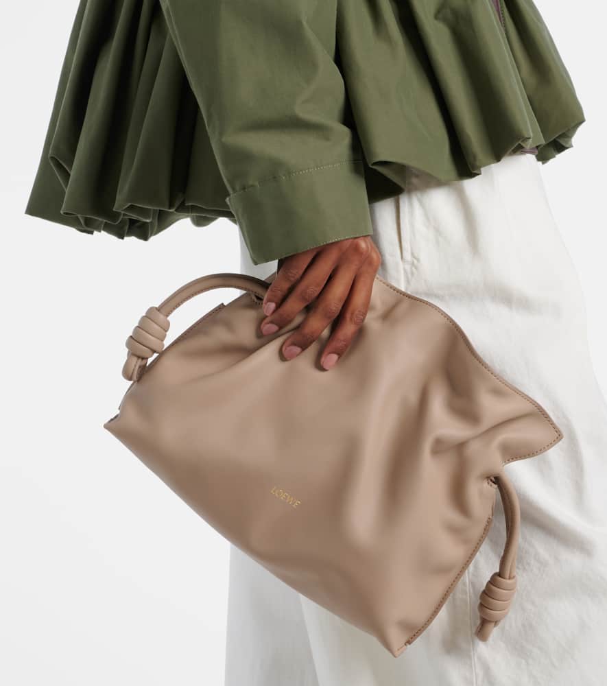 Flamenco Medium leather tote bag