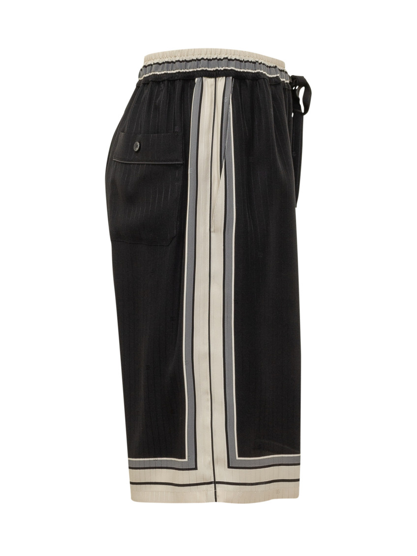 Relaxed Fit Shorts With Drawstring