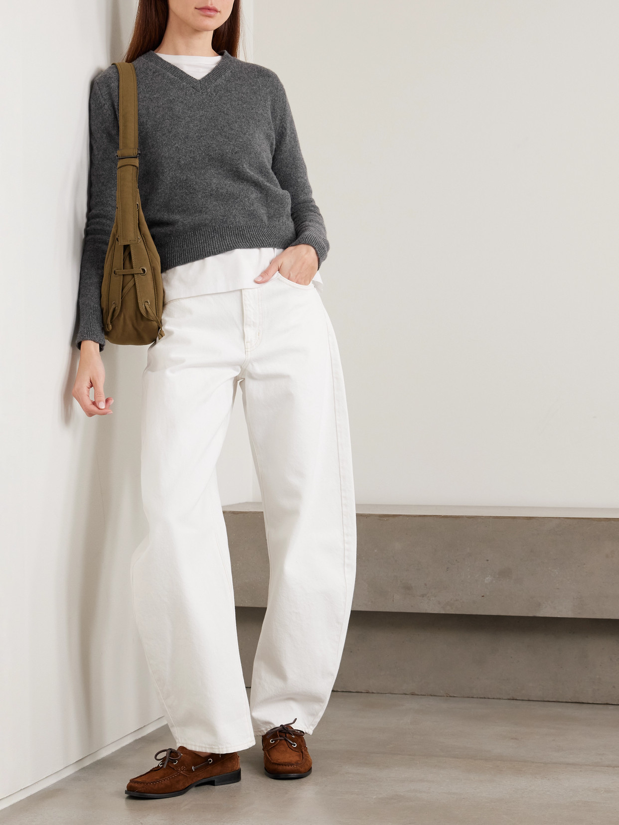 &Sligo Wool Sweater - Gray
