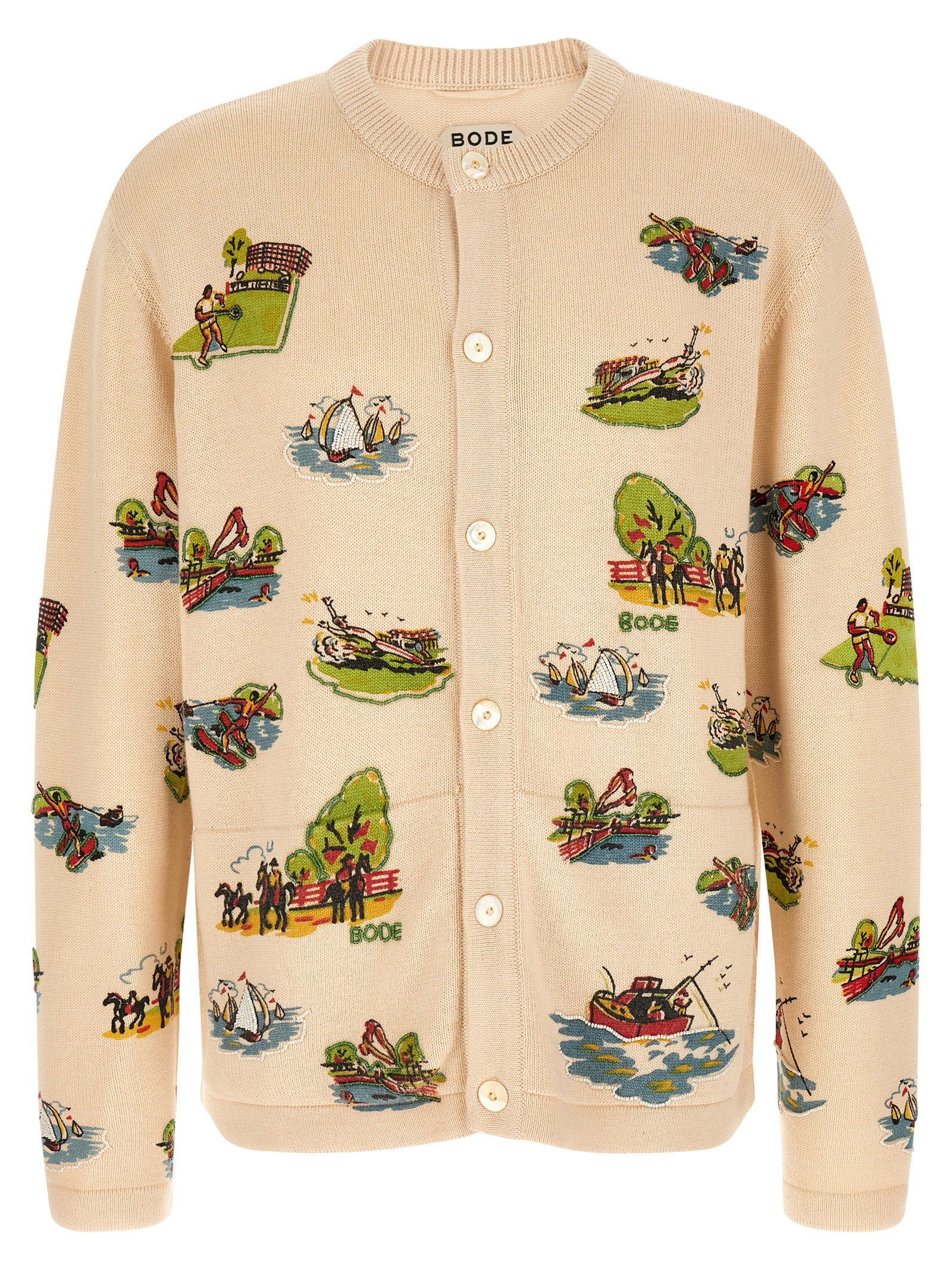 Beaded Camp Cardigan