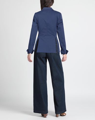 Co. Go Woman Blazer Blue Size 4 Cotton
