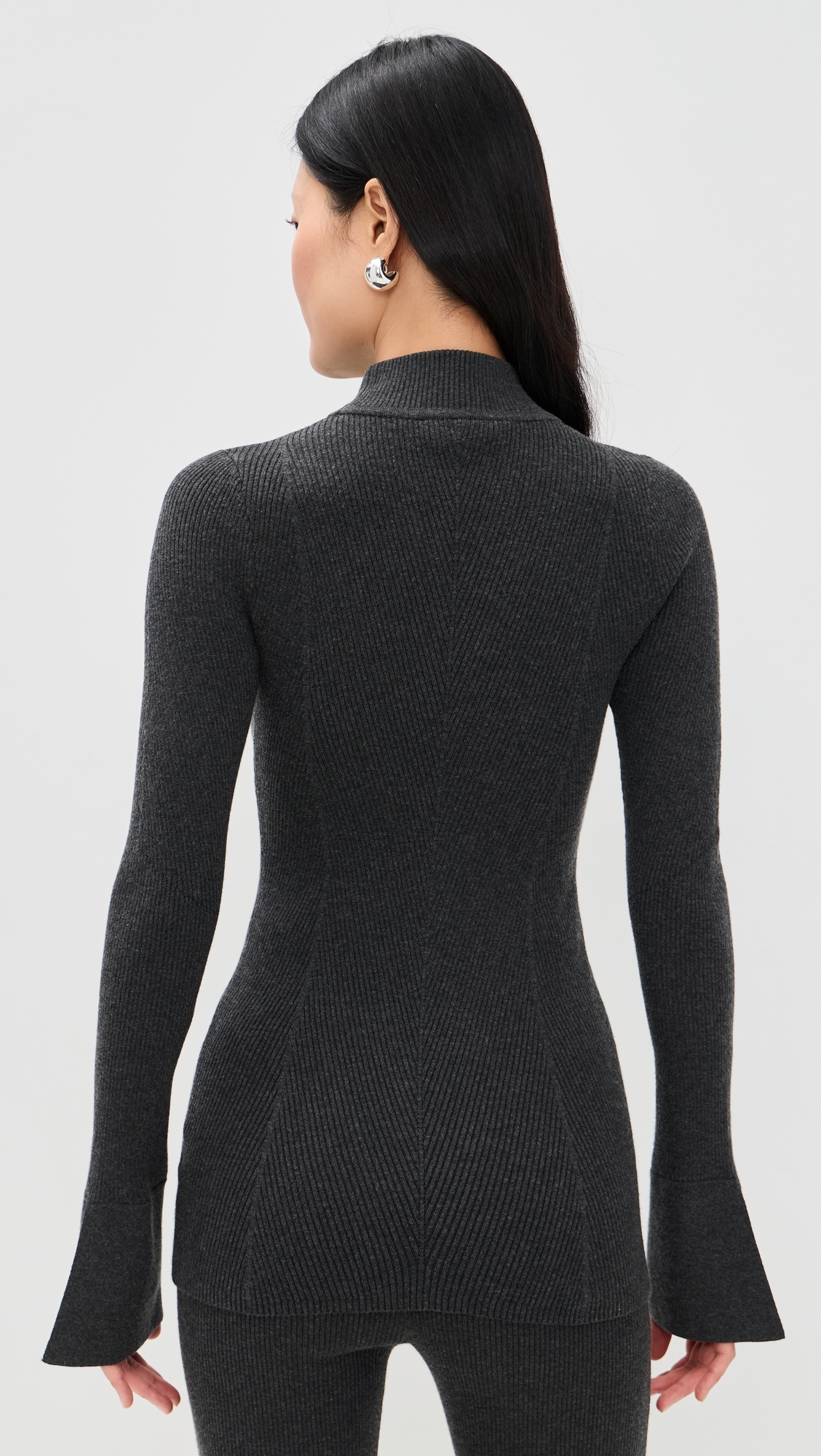 The Runway Top Charcoal