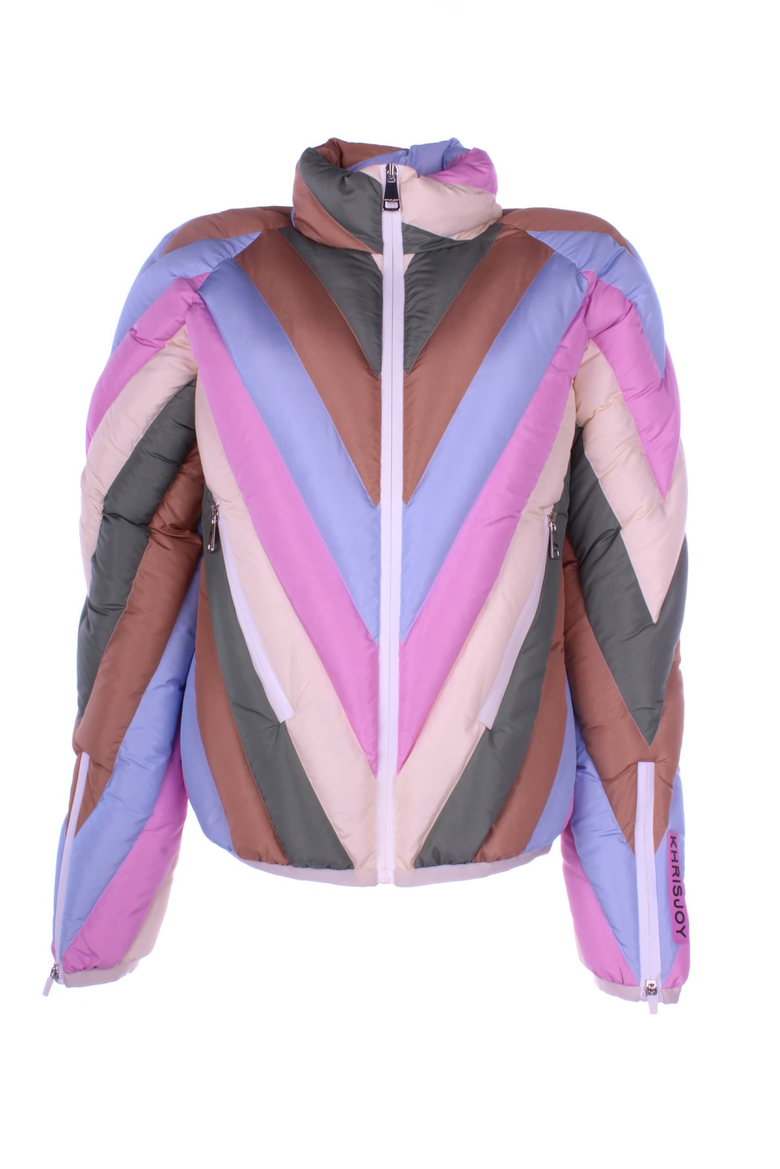 -Idee Regalo ski chevron jacket Poliestere Multicolor-Donna