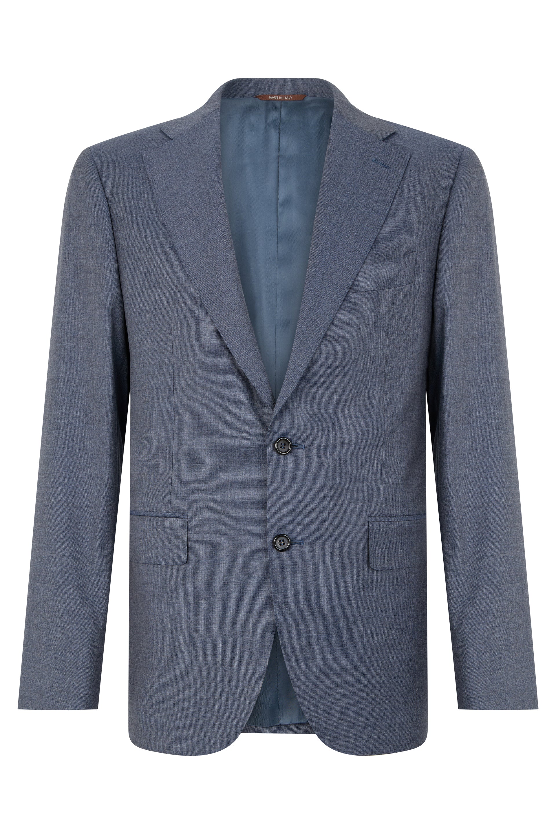 Wool Blazer — Blue