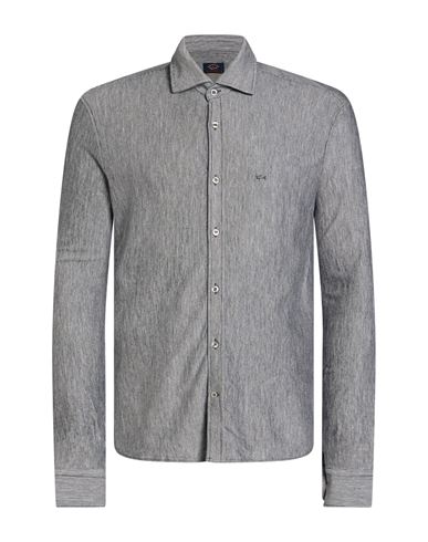 Man Shirt Grey Size 16 ½ Wool