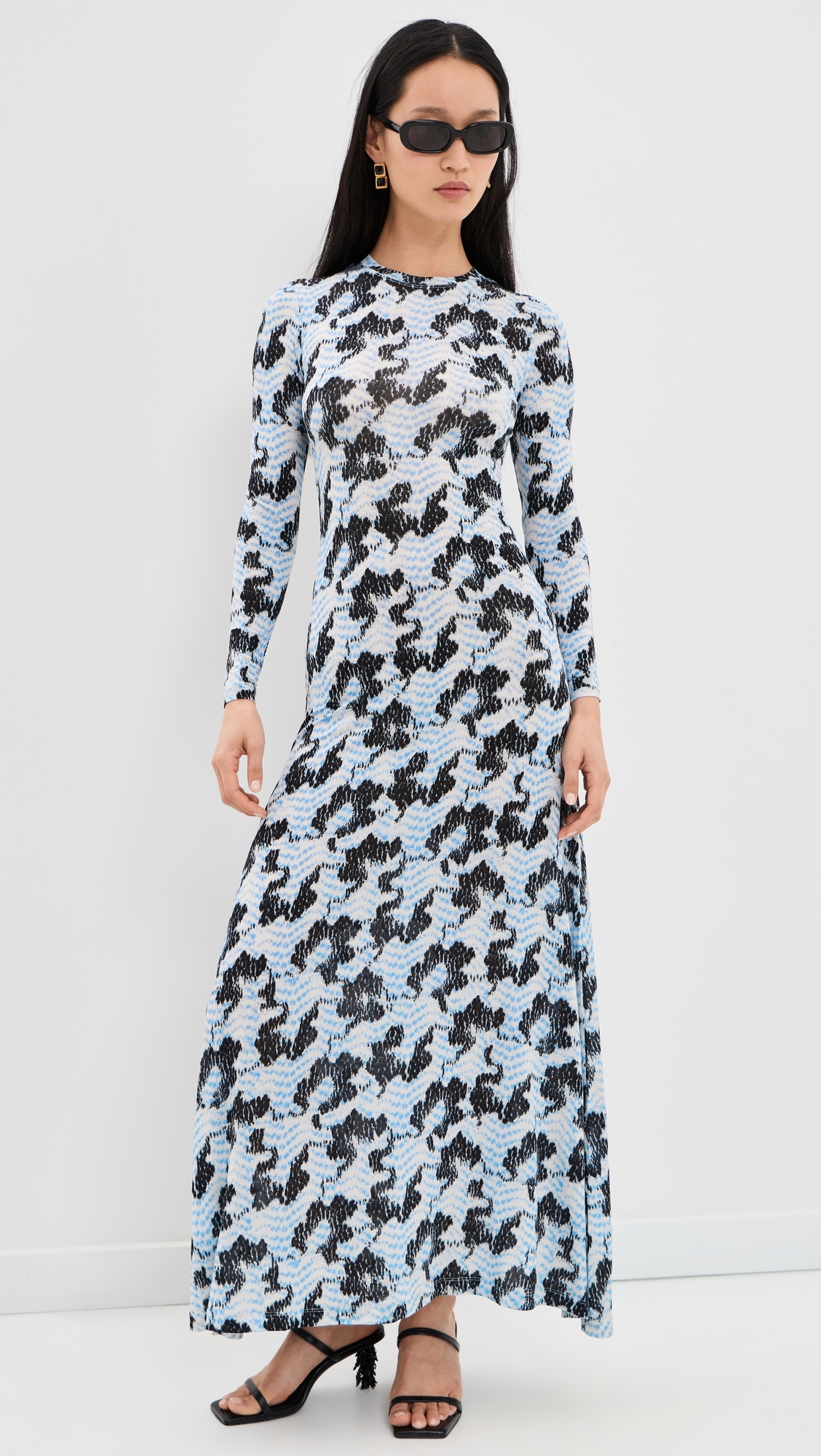 Amari Jersey Dress Ciel