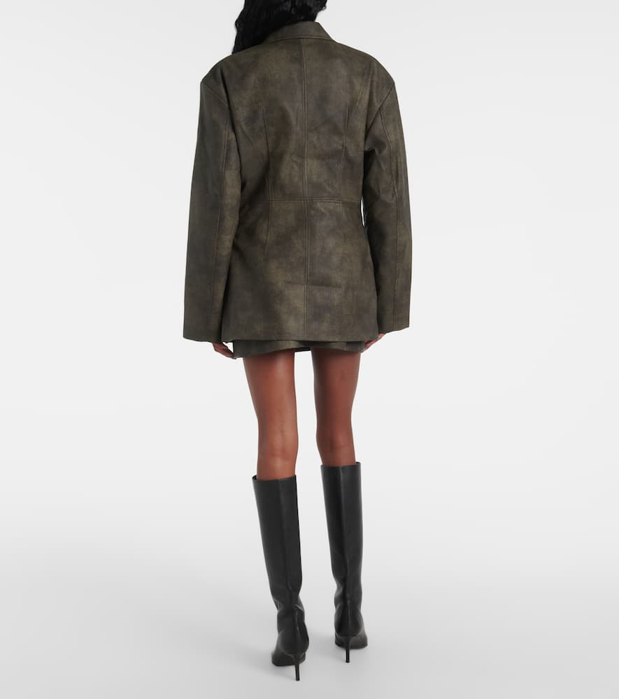 Kaya faux leather jacket