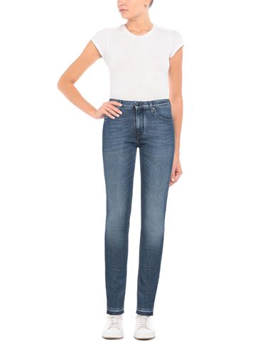 Jacob Cohёn Woman Jeans Blue Size 26 Cotton, Elastane