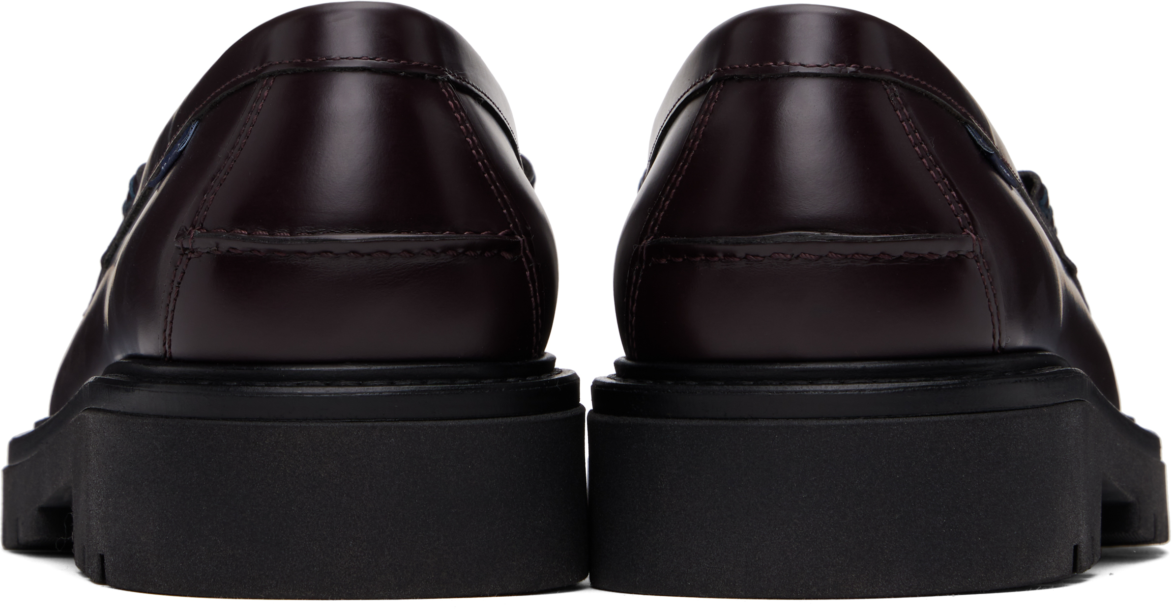 PS by Paul Smith Burgundy Bolzano Loafers