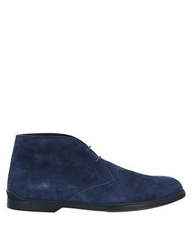 Man Ankle boots Midnight blue