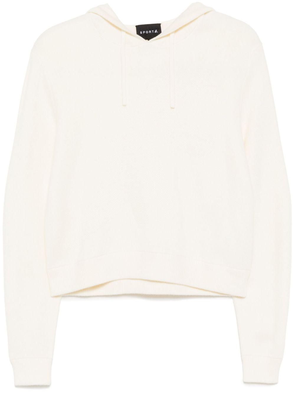 Jacquard hoodie - White