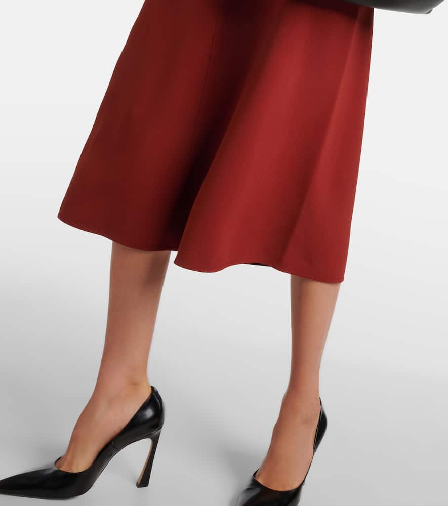 Dolman cady midi dress