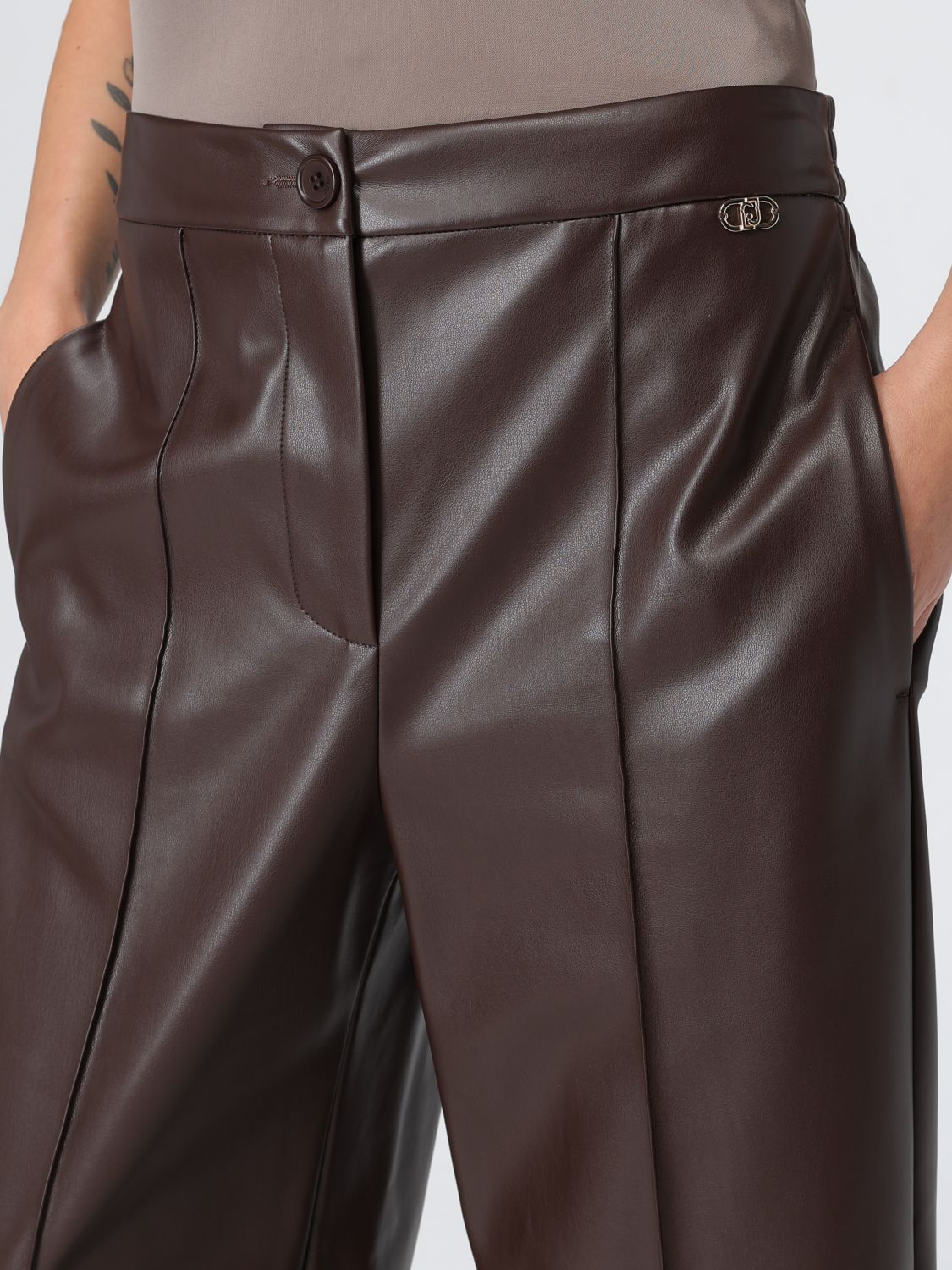 Pants Woman color Brown