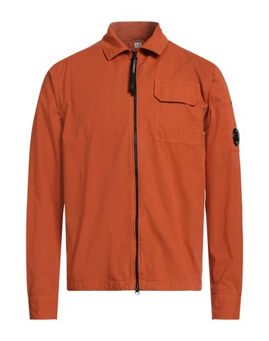 C. p. Company Man Shirt Rust Size L Cotton