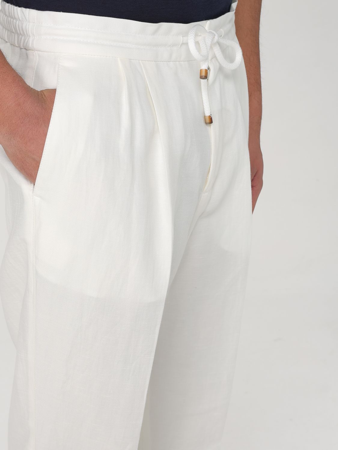 Pants Men color White