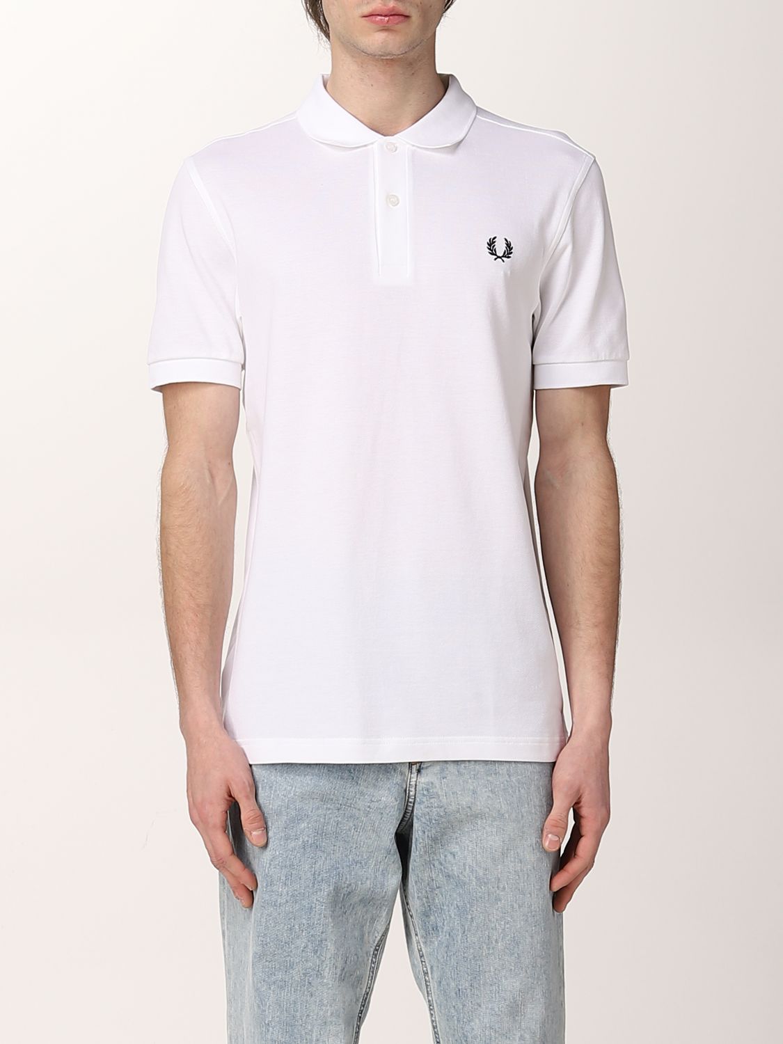 Polo Shirt Men colour White
