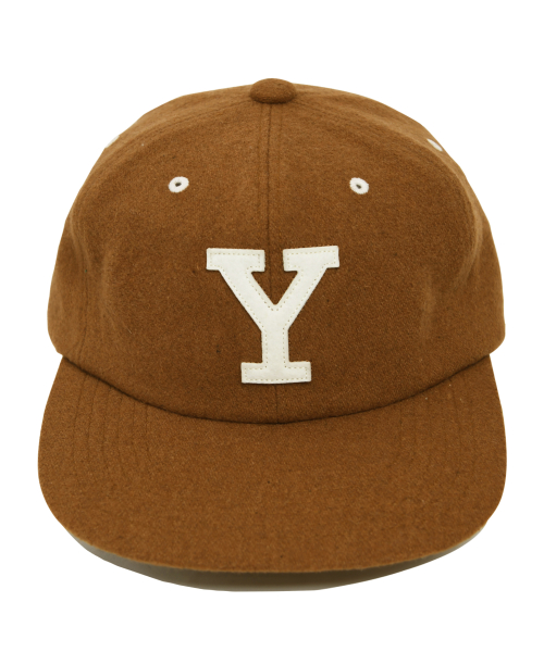 Wool Leather Strap Cap_Brown