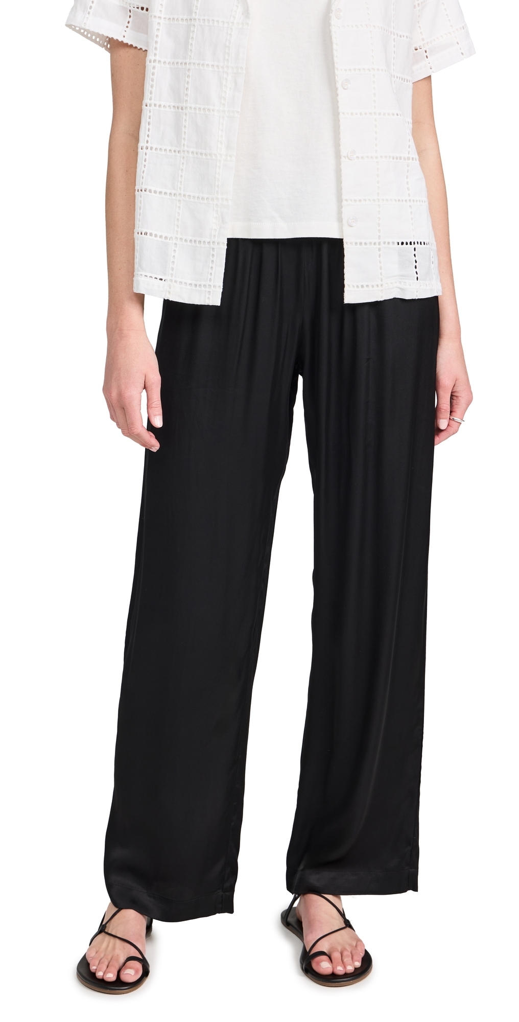 The Silky Simple Pants Jet