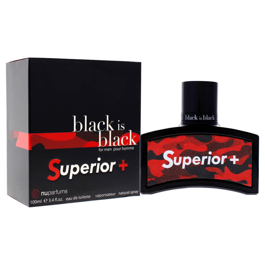 Black Is Black Superior by for Men
