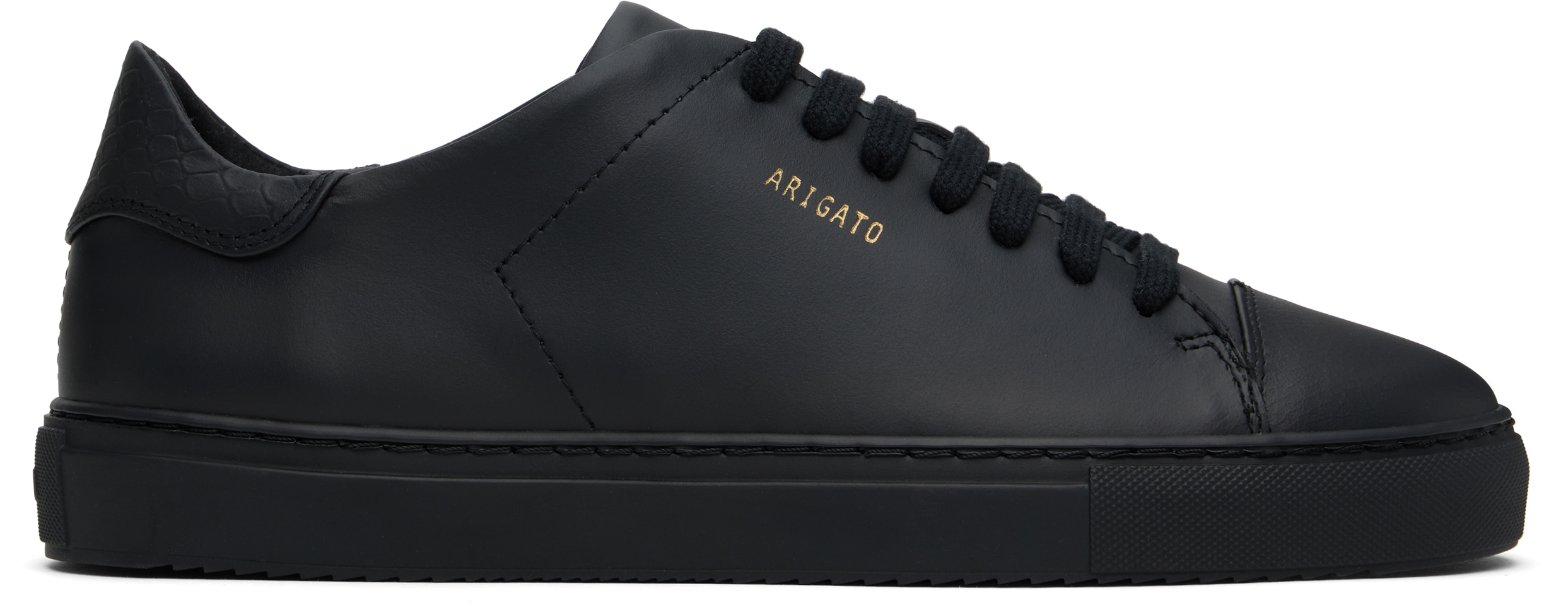 Axel Arigato Black Clean 90 Croc Sneakers