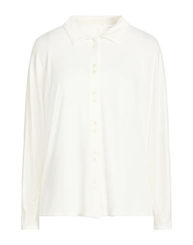 Woman Shirt Ivory Size 1 Viscose, Elastane