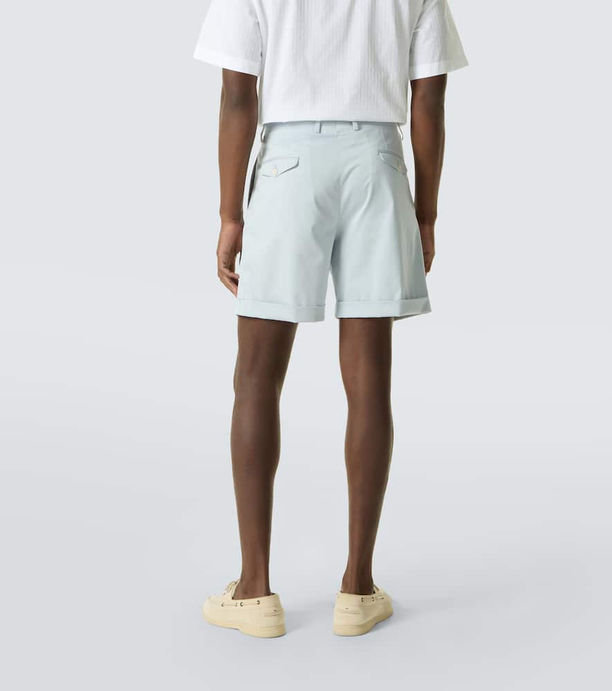 Cotton-blend shorts