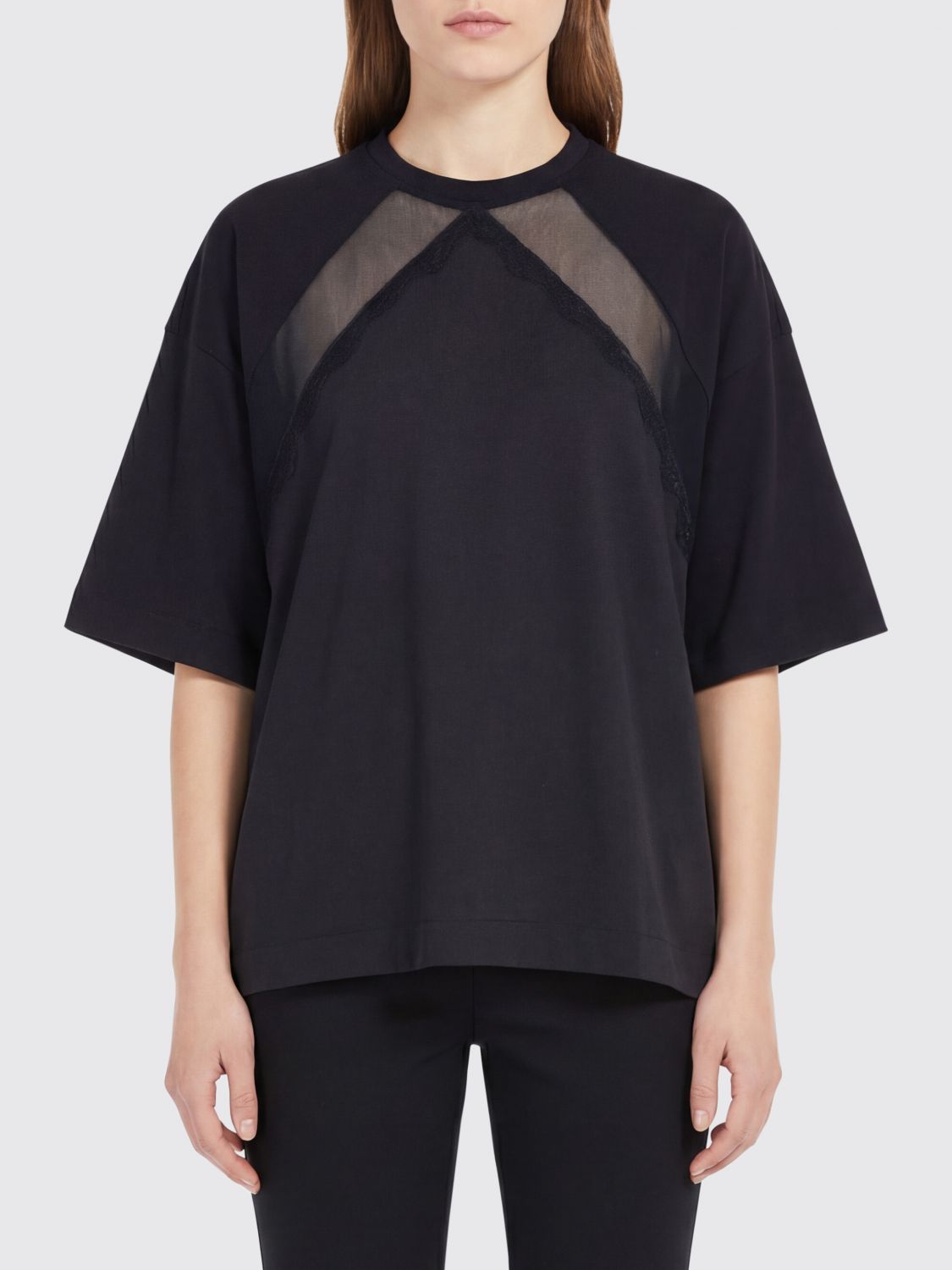 T-Shirt Woman color Black