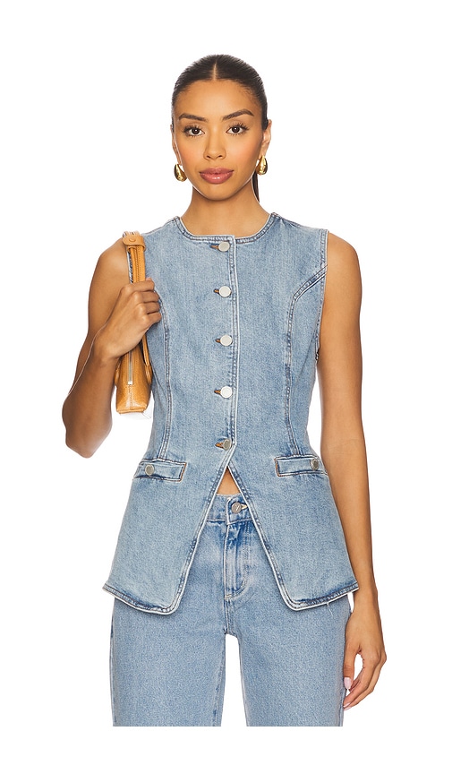 BLANKNYC Denim Vest in Blue. S. Also in