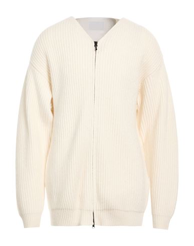 Man Cardigan Cream Size 40 Wool, Viscose, Polyamide, Cashmere