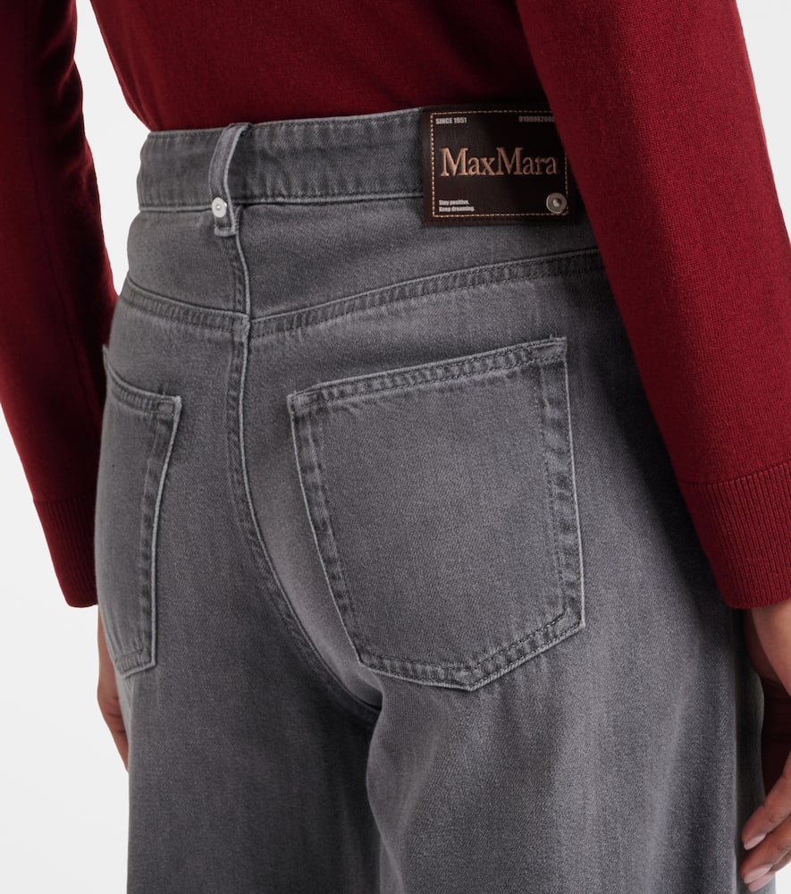 Allegra barrel-leg jeans