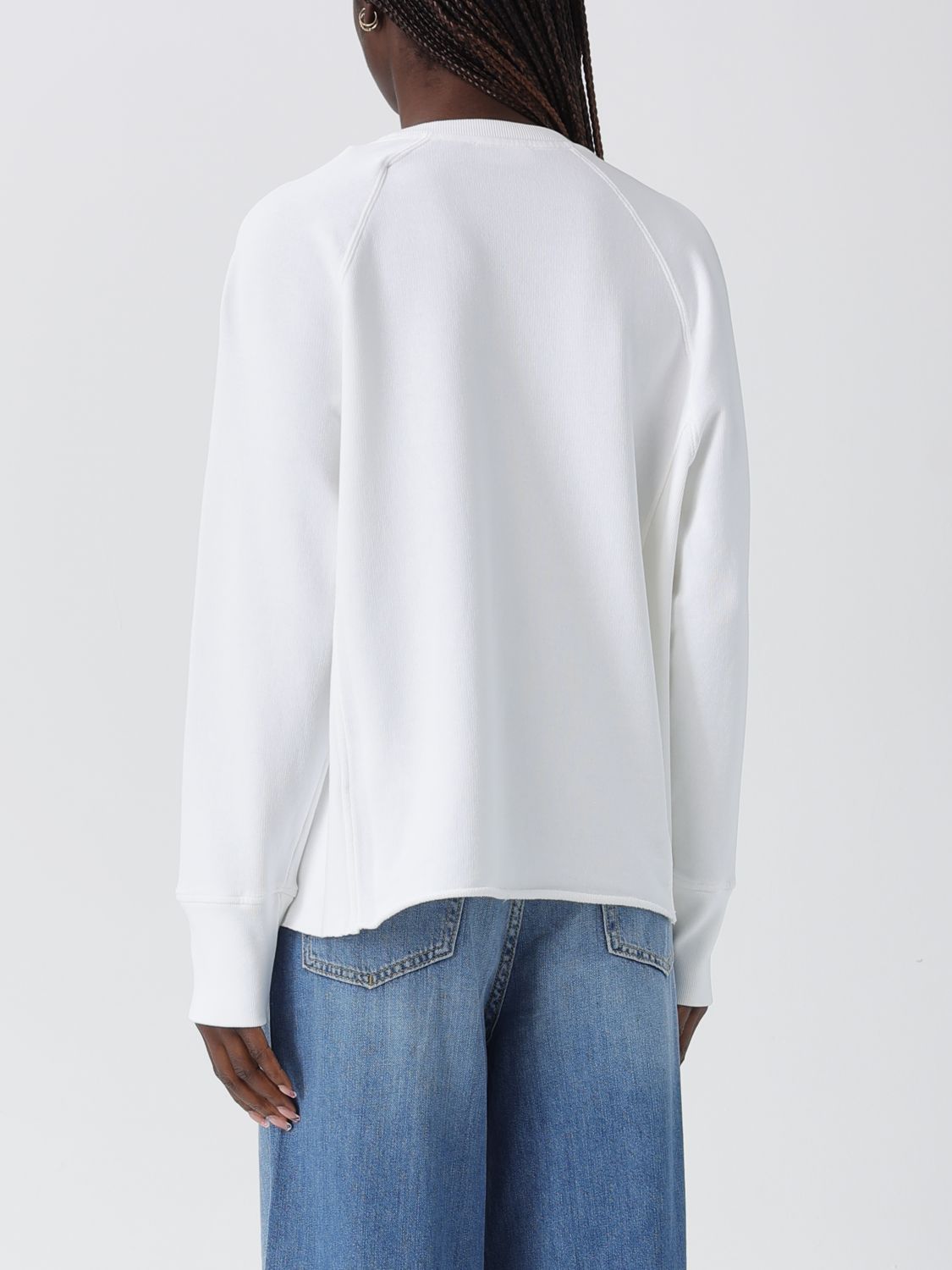 Sweatshirt Woman color White