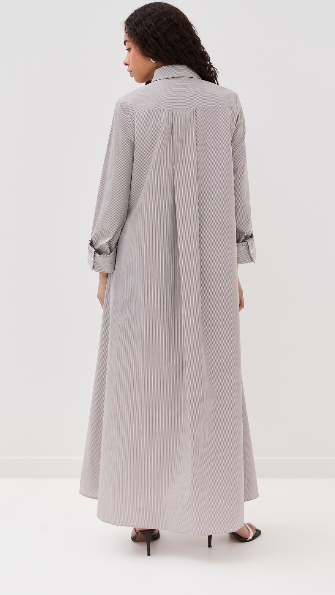 TWP Jennys Gown White/Chocolate