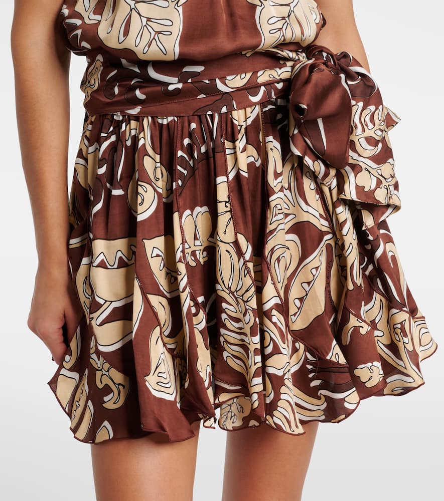 Bianca printed minidress