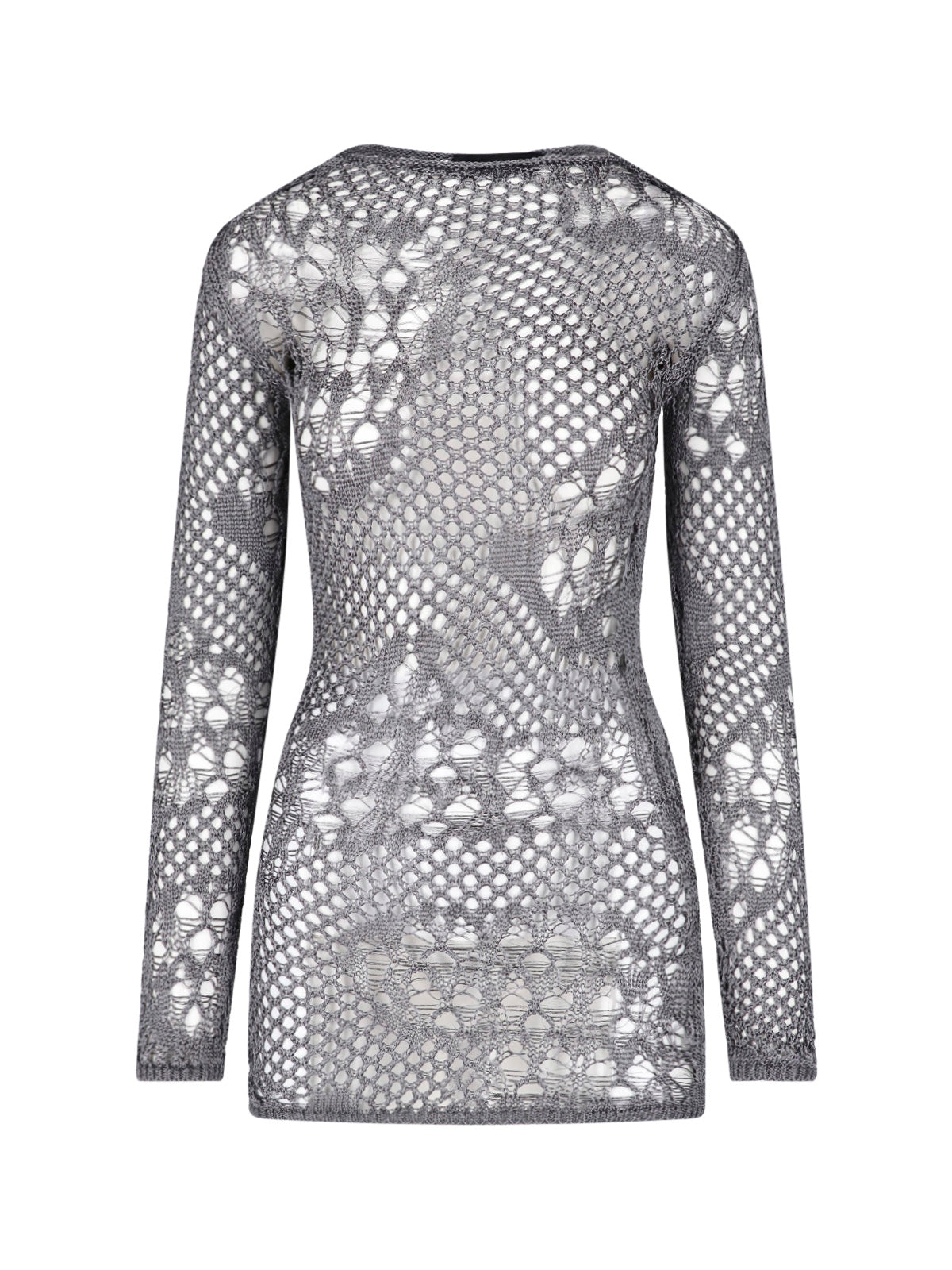 70% Cotton Dress with Metal Detail