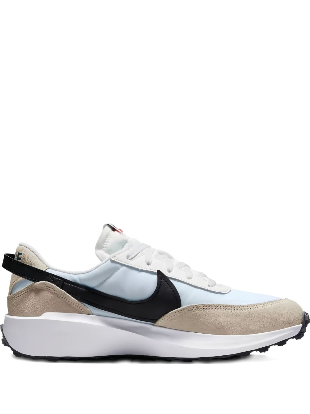 Waffle Debut "Black/White-Orange-Clear" sneakers