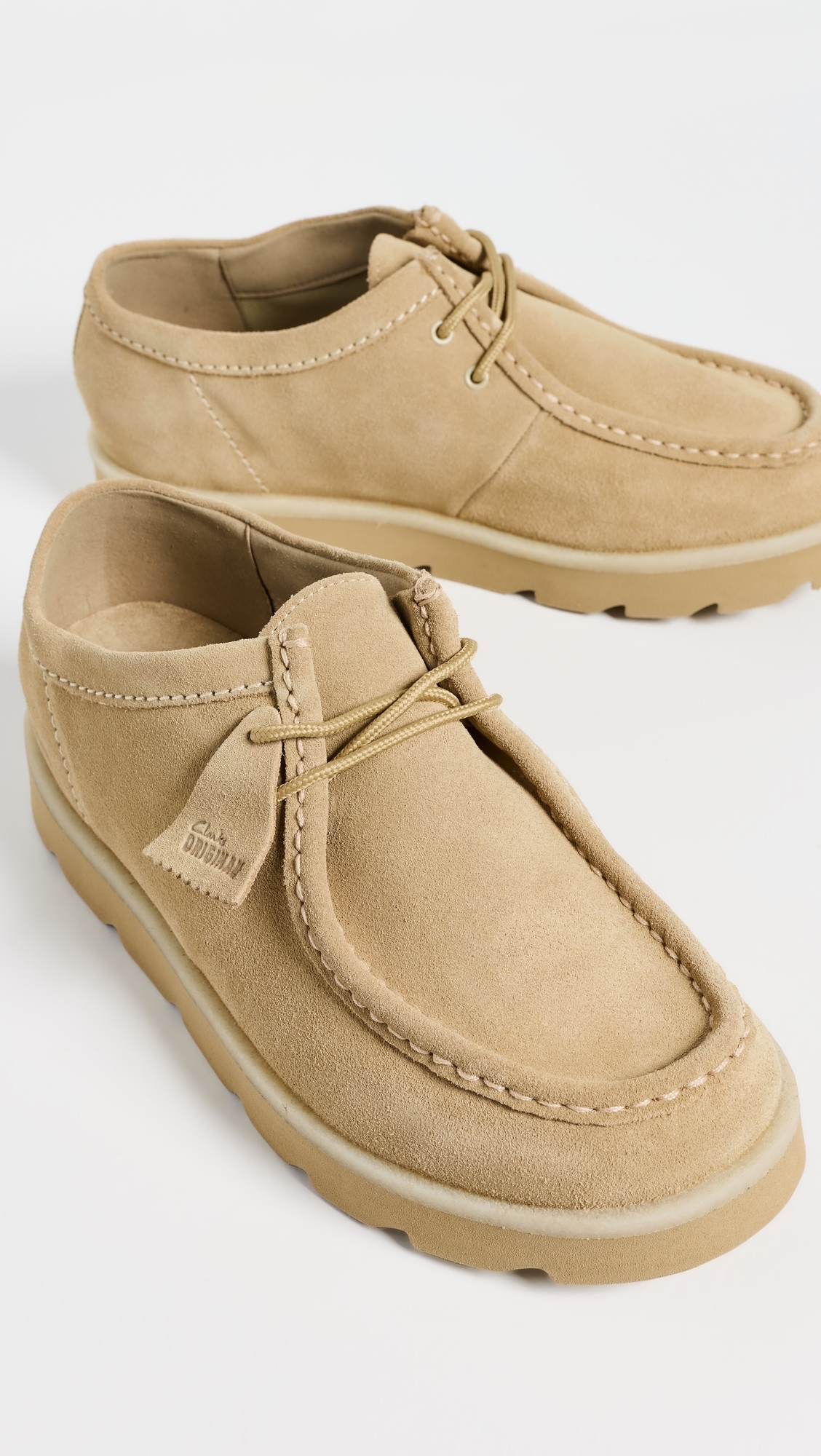 Meare Walla Lace Up Shoes Maple Suede