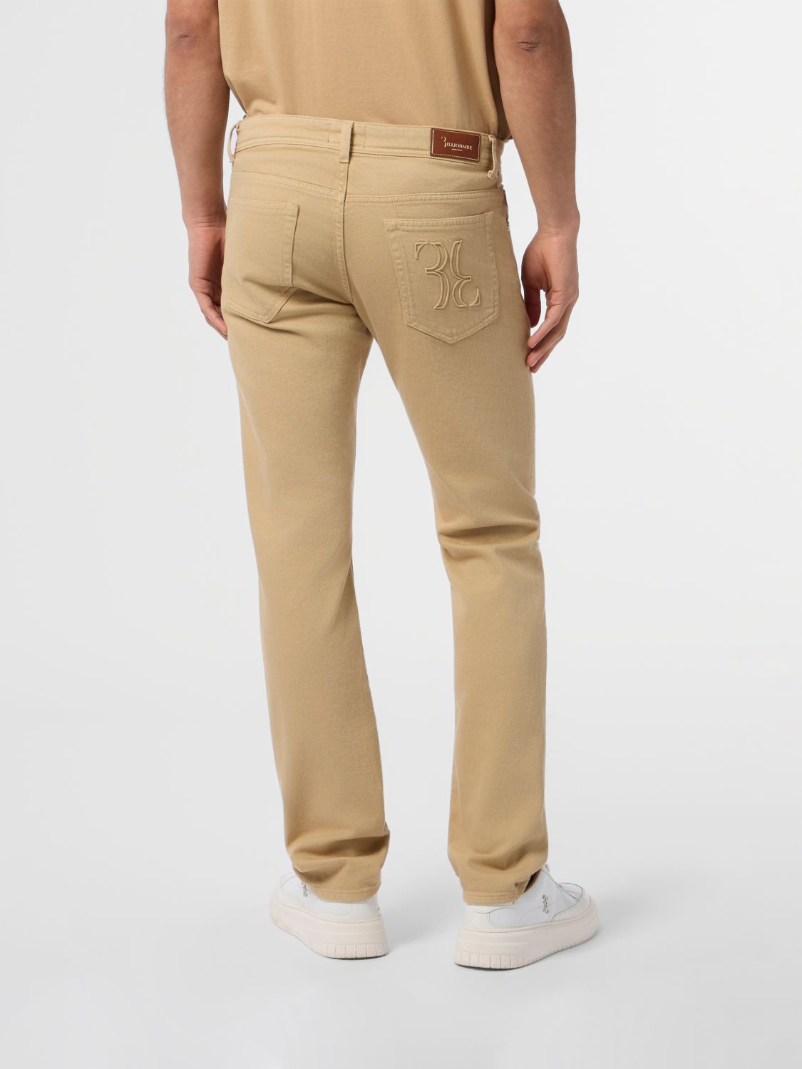 Jeans Men color Beige