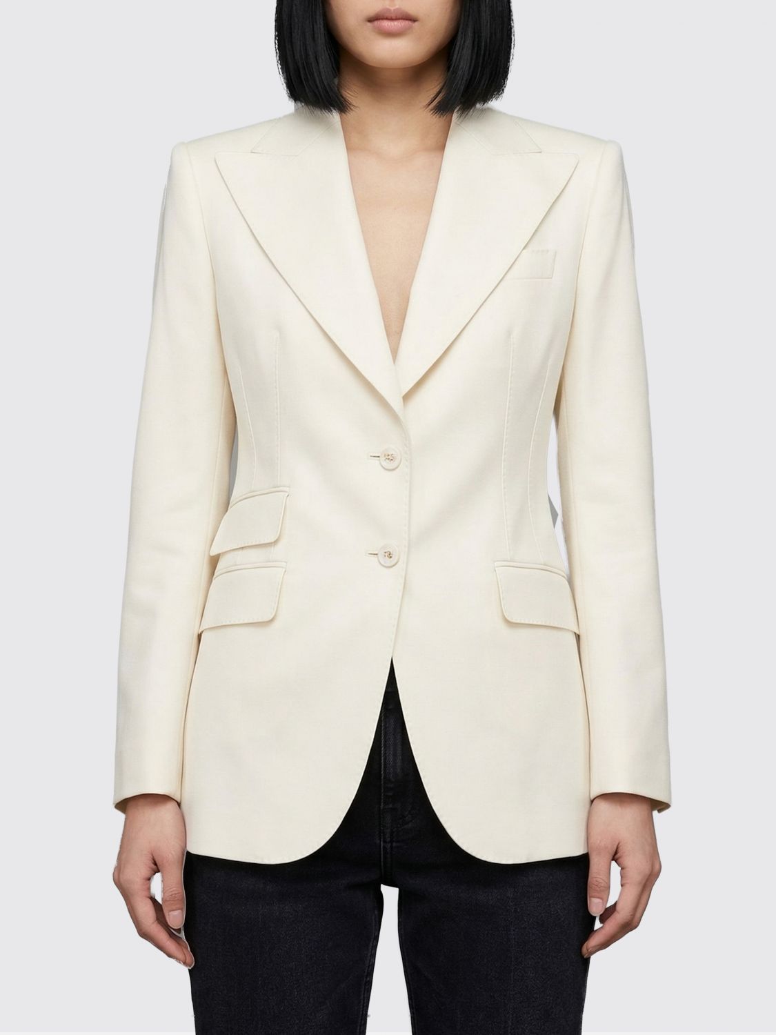 Jacket Woman color White