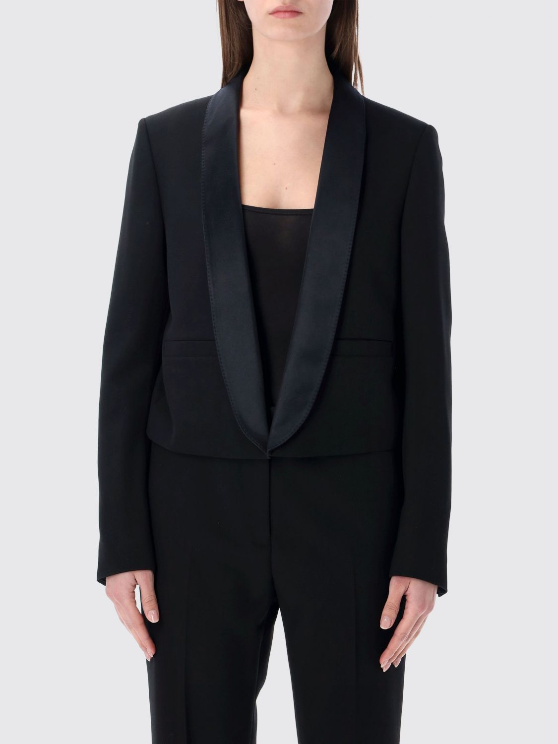 Jacket Woman color Black