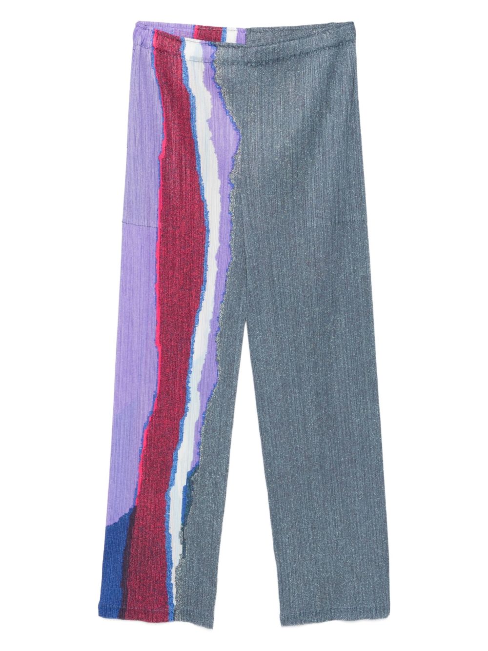 Pleated pants - Blue