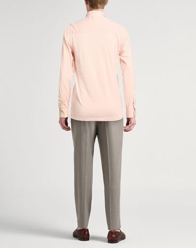 Man Shirt Light pink Size 40 Organic cotton