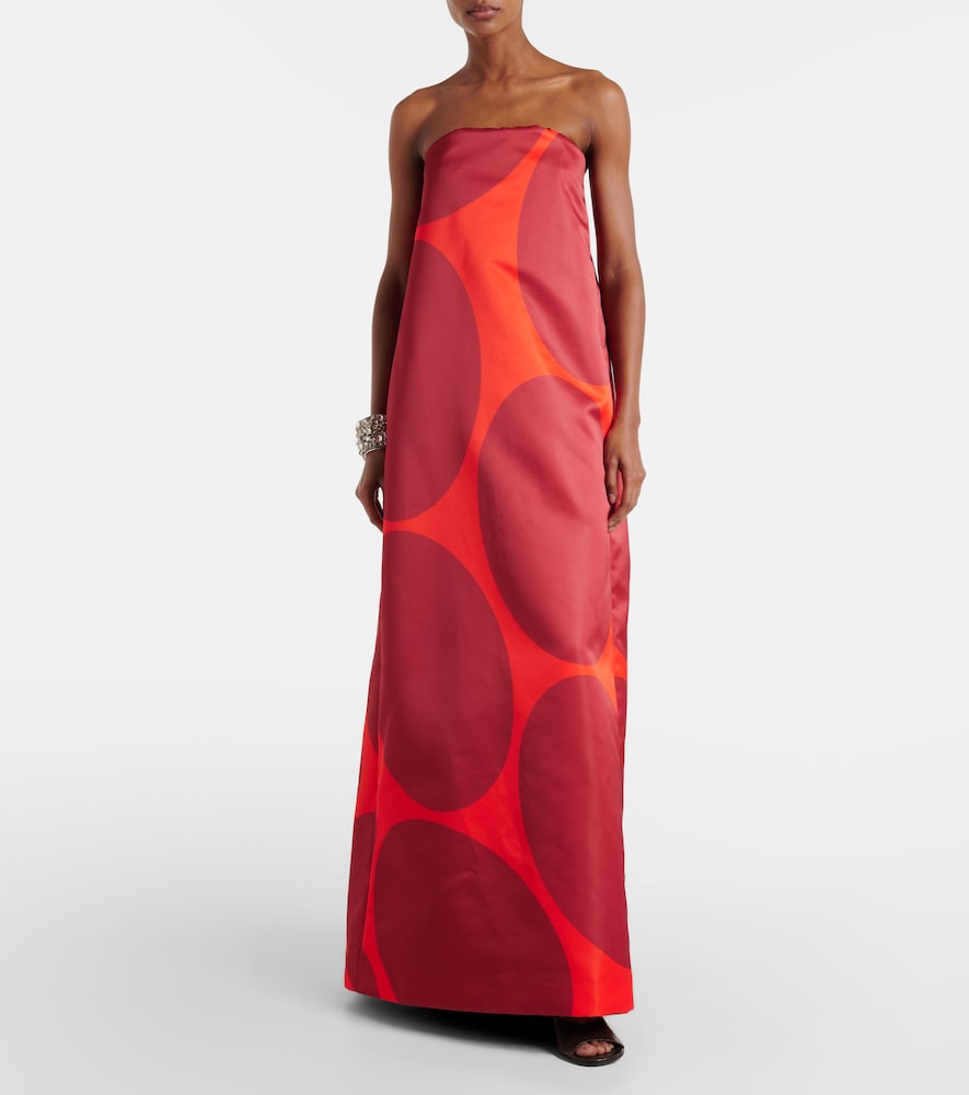 Polka-dot gown