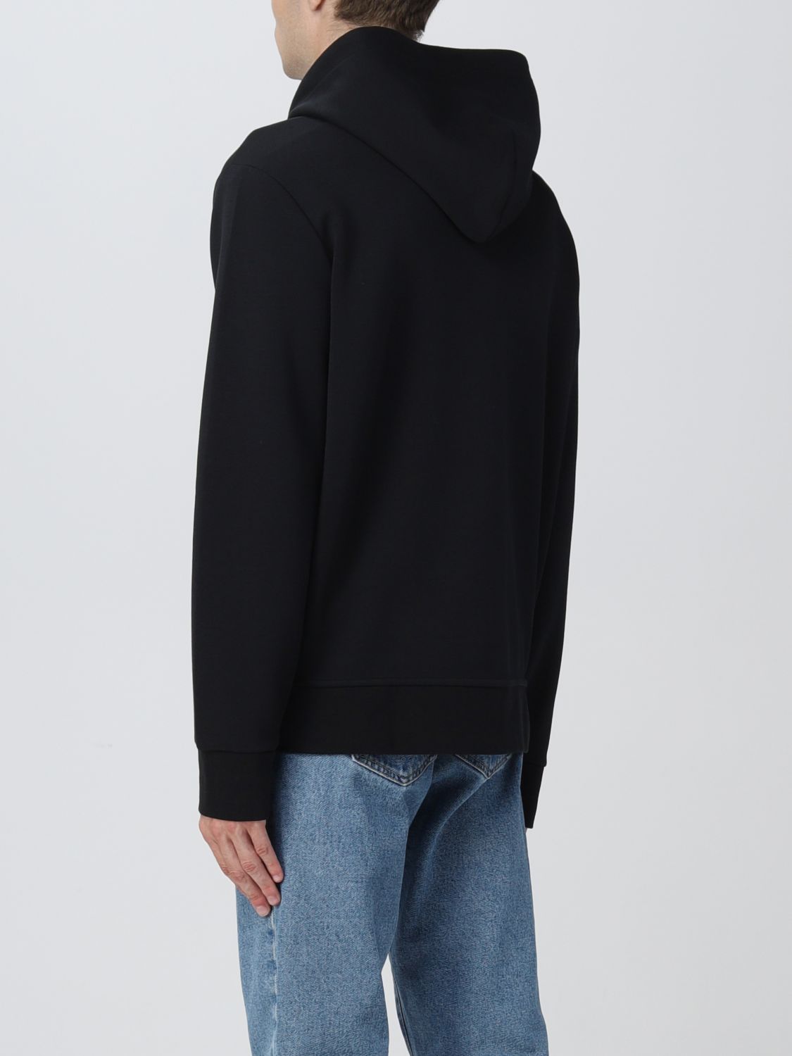 Sweatshirt Men color Black