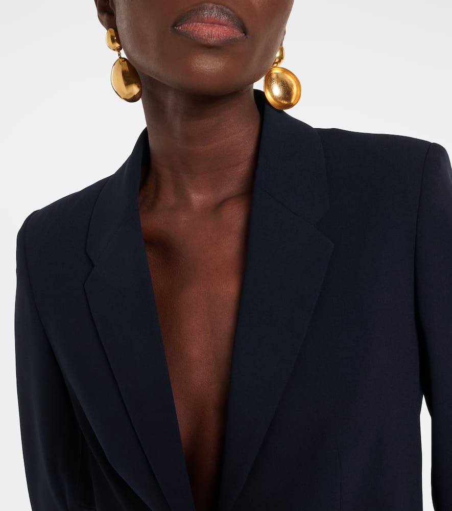 Bennet wool-blend crêpe blazer