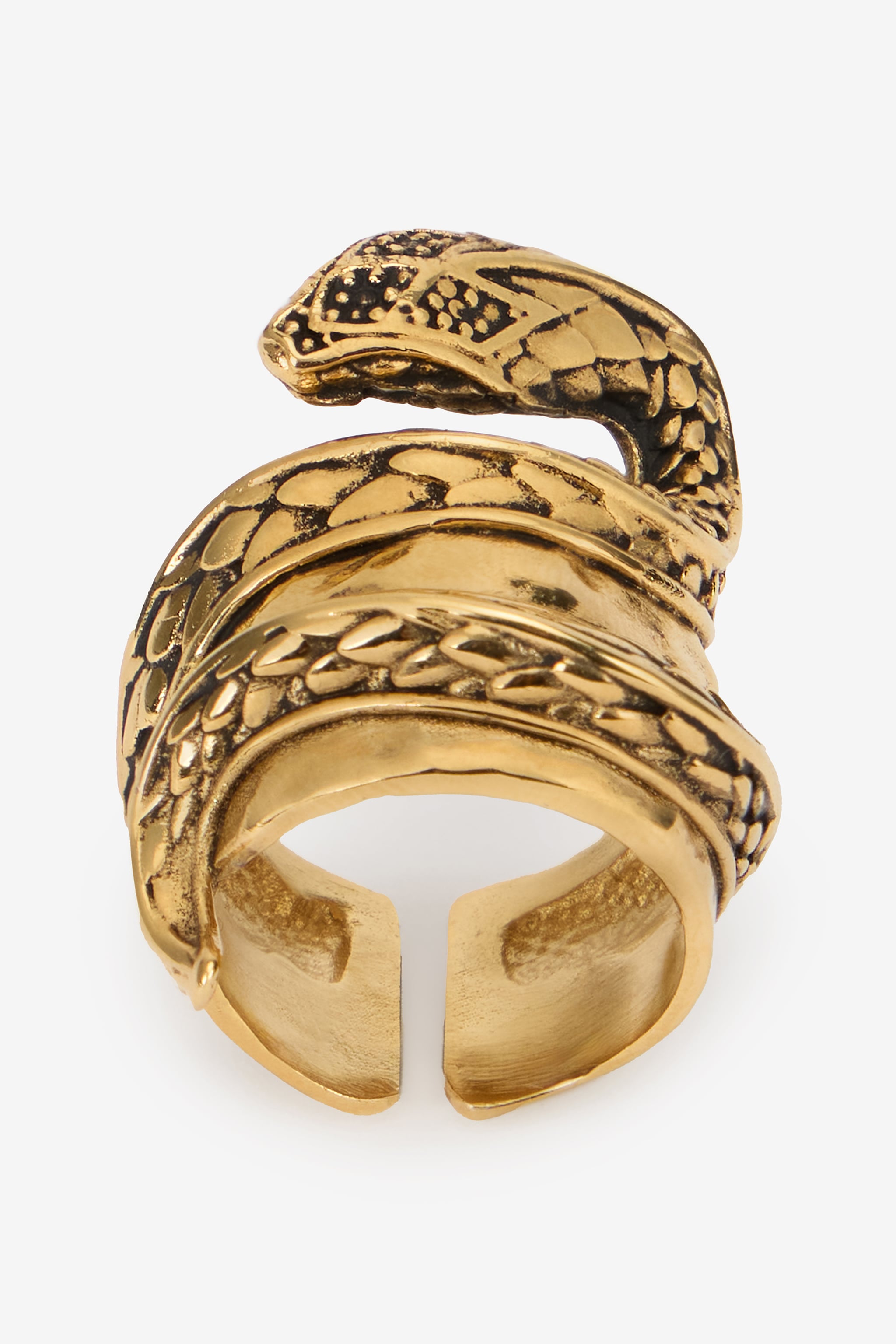 Gold Serpentine Ring