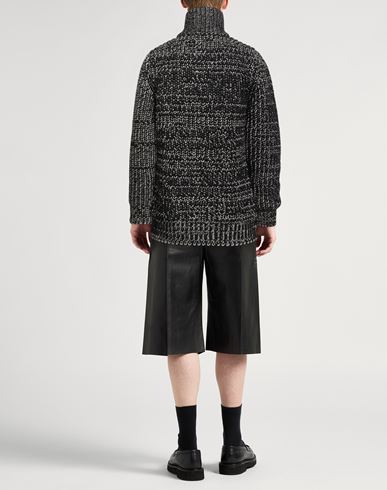 Man Cardigan Black Size 42 Wool, Alpaca wool, Nylon, Cashmere